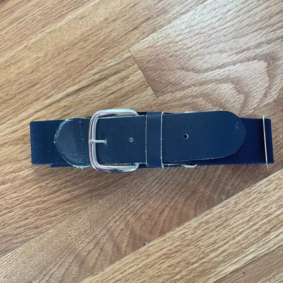 Navy Blue Adjustable Waist Baseball Belt Youth Kids - Picture 1 of 10